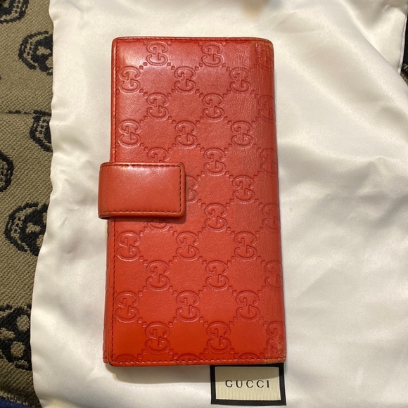 GUCCI Marmot Emblem Authentic Preloved Leather Wallet 231341-2091 - Picture 6 of 13